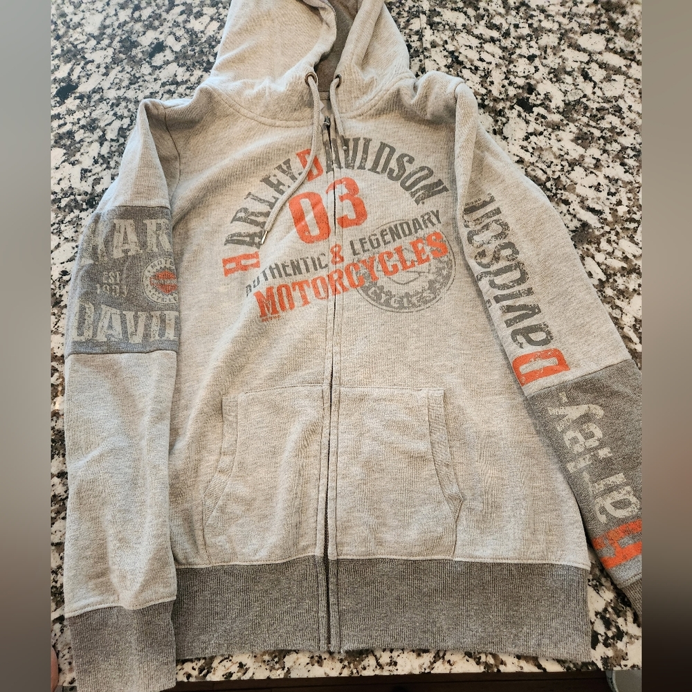 Nwot Harley Davidson zip up hoodie